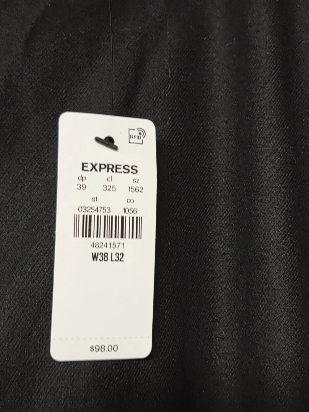 Express tailored black